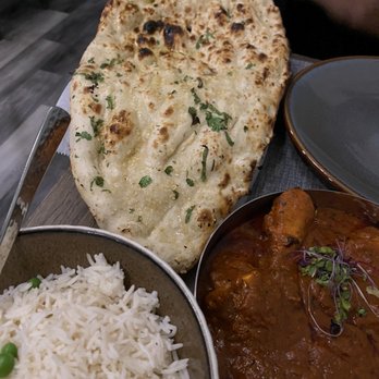 Jalwa:Modern Indian Dining - Garlic Naan - Indian Near Me - Montclair, New Jersey