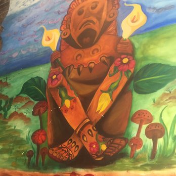 Xochitl Taqueria - Mural on wall - Mexican Near Me - Brooklyn, New York Xochitl Taqueria - Mural on wall - Mexican Near Me - Brooklyn, New York