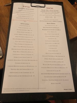 Menu photo 3 Vin'us San Juan, PR