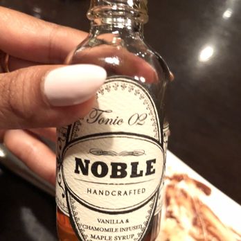 TOCA - Individual maple syrup for each person. A blend of vanilla and chamomile, so delicious!! - Italian Near Me - Toronto, Ontario