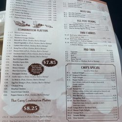 Jasmine Chinese Restaurant - Menu