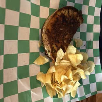 Green Bench Brewing Co - Pizza grilled cheese - Beer Bar Near Me - Tampa, Florida