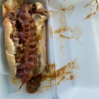 Fosters Freeze - Bacon hotdog 3.49 - Ice Cream & Frozen Yogurt Near Me - Selma, California