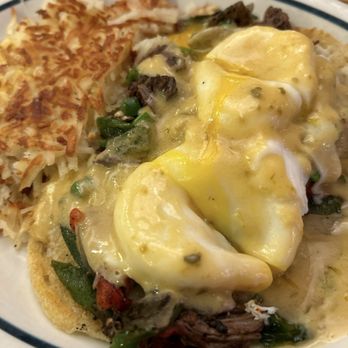 IHOP - Spicy Poblano Eggs Benedict - Breakfast & Brunch Near Me - Moreno Valley, California