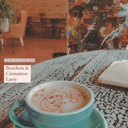 Bourbon cinnamon latte. Bourbon cinnamon latte.