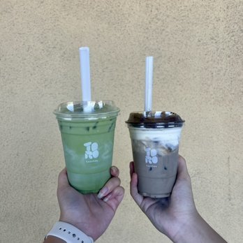 Torotea - Jasmine Matcha & Hojicha Einspanner - Bubble Tea Near Me - Santa Ana, California Torotea - Jasmine Matcha & Hojicha Einspanner - Bubble Tea Near Me - Santa Ana, California