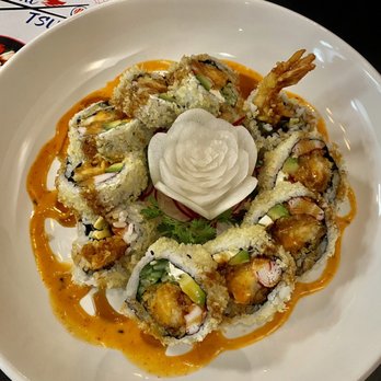 Sushi Tsuki - Godzilla Roll - Japanese Near Me - Schaumburg, Illinois Sushi Tsuki - Godzilla Roll - Japanese Near Me - Schaumburg, Illinois