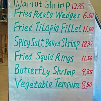 Ming Ho Kitchen - Special menu 4.2.23 - Chinese Near Me - Fresno, California