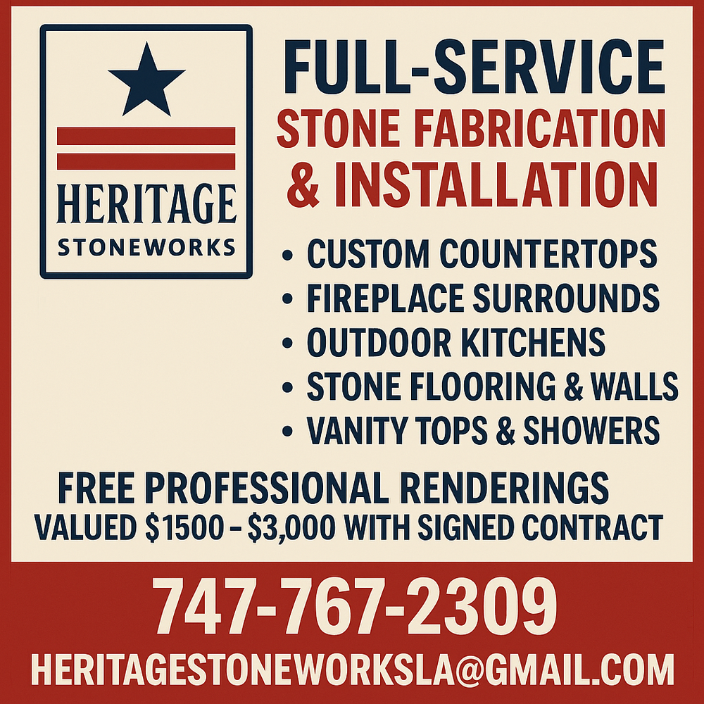 Heritage Stoneworks - countertop fabricator in San Fernando Valley, CA