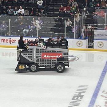 BMO Center - Zamboni ride. - Stadiums & Arenas Near Me - Rockford, Illinois