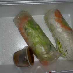 Yummy Yum Vietnamese Thai Cuisine - Vietnamese egg rolls. Sauce is amazing!