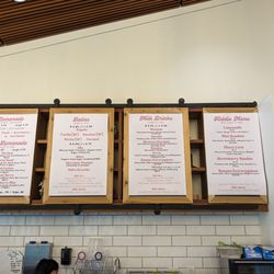 Lemon Gals - Menu as of 8/14/23