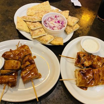 The Island Pub - Chicken skewers and Smoked Salmon Spread - Pizza Near Me - Douglas, Alaska The Island Pub - Chicken skewers and Smoked Salmon Spread - Pizza Near Me - Douglas, Alaska