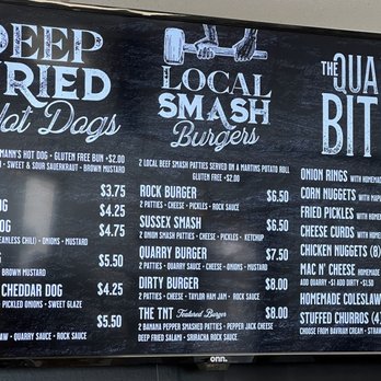 The Quarry Grill - Menu - Burgers Near Me - Franklin, New Jersey The Quarry Grill - Menu - Burgers Near Me - Franklin, New Jersey