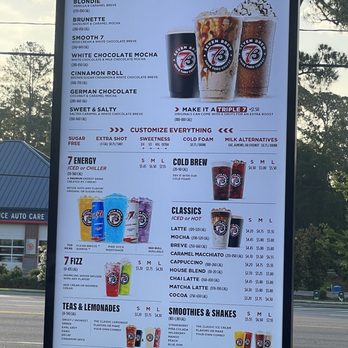 7 Brew Coffee - Menu. - Coffee & Tea Near Me 7 Brew Coffee - Menu. - Coffee & Tea Near Me