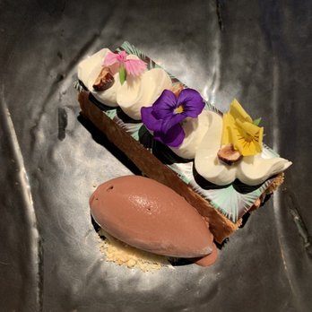 Sensei by Nobu - Coffee hazelnut millefuile - Asian Fusion Near Me - Lanai City, Hawaii