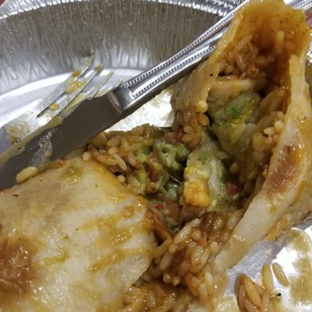Costa Vida - Wow a whole tsp of guacamole! Glad I paid extra for it. - Mexican Near Me - Roseville, California