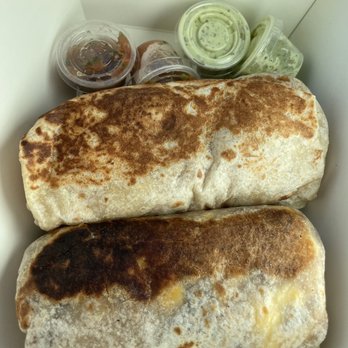 Laidrey Coffee Roasters - 2 breakfast burritos - Coffee Roasteries Near Me - Tarzana, California