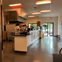 Bala's Pizza - Pizza oven and ordering counter