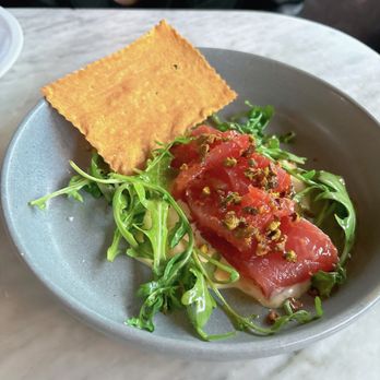 Rossoblu - Tuna crudo - Italian Near Me - Los Angeles, California Rossoblu - Tuna crudo - Italian Near Me - Los Angeles, California