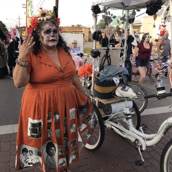 All Souls Procession - She told me she got the iron-on photo transfers from Amazon. - Local Flavor Near Me - Tucson, Arizona
