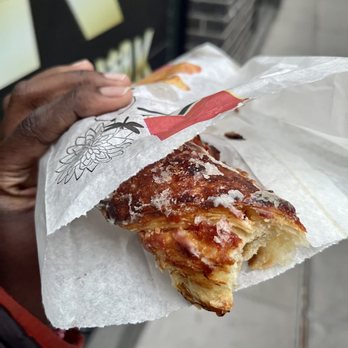 Praline Bakery - Raspberry Almond Croissant - Bakeries Near Me - Washington, DC, District of Columbia