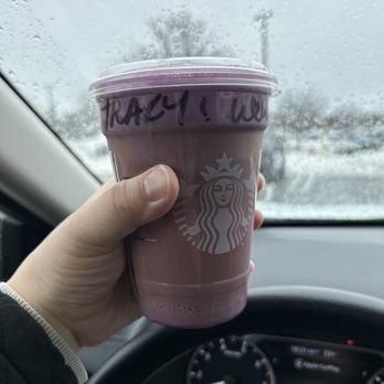 Starbucks - Grande iced Ube coconut macchiato - Coffee & Tea Near Me - Jericho, New York Starbucks - Grande iced Ube coconut macchiato - Coffee & Tea Near Me - Jericho, New York