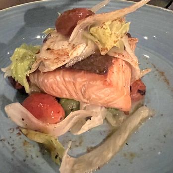 Carlotto - Grilled Salmon - Italian Near Me - New York, New York Carlotto - Grilled Salmon - Italian Near Me - New York, New York