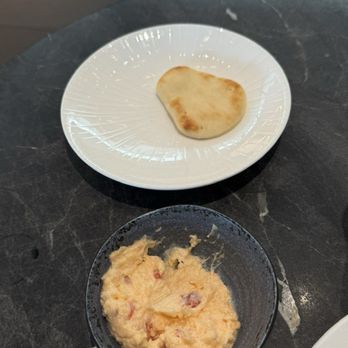 American Express Centurion Lounge - Pimiento cheese dip & naan - Airport Lounges Near Me - Atlanta, Georgia American Express Centurion Lounge - Pimiento cheese dip & naan - Airport Lounges Near Me - Atlanta, Georgia