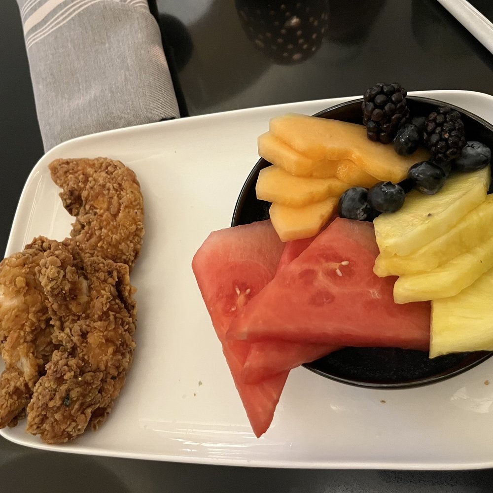 Terra Tempe Kitchen & Spirits - Kids chicken tenders with fruit - Seafood Near Me - Tempe, Arizona Terra Tempe Kitchen & Spirits - Kids chicken tenders with fruit - Seafood Near Me - Tempe, Arizona