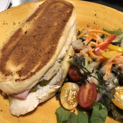 Central Cafe - Cubano with a side salad instead of fries