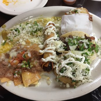 Mi Rinconcito Mexicano - Combo Platter Number One! AMAZING! - Tacos Near Me - Miami, Florida Mi Rinconcito Mexicano - Combo Platter Number One! AMAZING! - Tacos Near Me - Miami, Florida