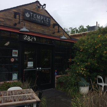 Temple Coffee - Love the lush little paradise outside! - Coffee & Tea Near Me - Sacramento, California