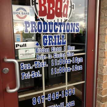 BBQ'd Productions - New American Near Me - Third Lake, Illinois