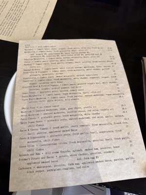 Menu photo 3 Vesta Redwood City, CA