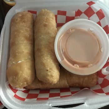 Arepitas - These are their version of cheese sticks, they're awesome. The breading is light and perfect. Pairs well with the sauce. - Venezuelan Near Me - Harker Heights, Texas