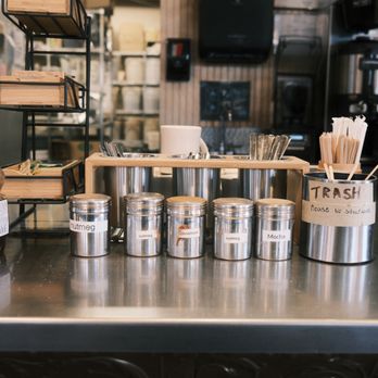 The Mill at Telegraph - a variety of tins on a counter - Coffee & Tea Near Me - Lincoln, Nebraska The Mill at Telegraph - a variety of tins on a counter - Coffee & Tea Near Me - Lincoln, Nebraska