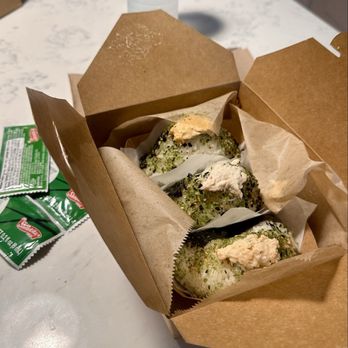 Rice & Nori - Spicy Tuna Mayo Spicy Onigiri & Salmon Yuzu Miso Onigiri - Japanese Near Me - South Pasadena, California Rice & Nori - Spicy Tuna Mayo Spicy Onigiri & Salmon Yuzu Miso Onigiri - Japanese Near Me - South Pasadena, California