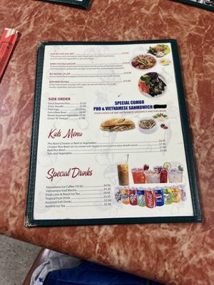 Menu photo 1 Old Saigon Pho Restaurant Tukwila, WA Menu photo 1 Old Saigon Pho Restaurant Tukwila, WA