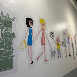 I-CE-NY - Wall art in the hallway to the bathroom
