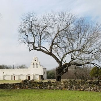 Republic Tree Service - Trimming a mesquite tree at the San Juan Mission. - Tree Services Near Me - San Antonio, Texas Republic Tree Service - Trimming a mesquite tree at the San Juan Mission. - Tree Services Near Me - San Antonio, Texas