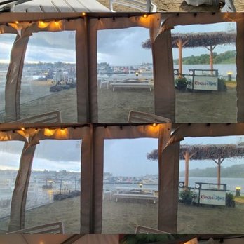 Lago By Druthers - The phases of the T-Storm as we sat in the tent. - New American Near Me - Saratoga Springs, New York Lago By Druthers - The phases of the T-Storm as we sat in the tent. - New American Near Me - Saratoga Springs, New York