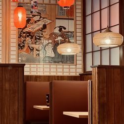 Fuji Ramen House - The private booth area