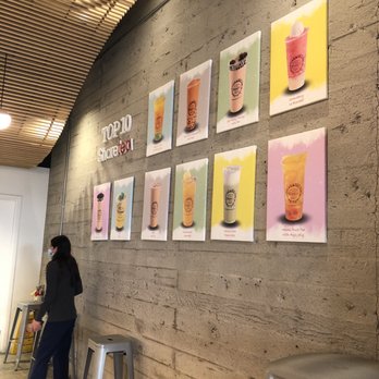 Sharetea - their wall - Bubble Tea Near Me - Los Angeles, California Sharetea - their wall - Bubble Tea Near Me - Los Angeles, California
