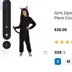 Party City - This is what it should look like, IF the zipper wasn't broken off the track, instead it was open from crotch to the neck before we taped it!