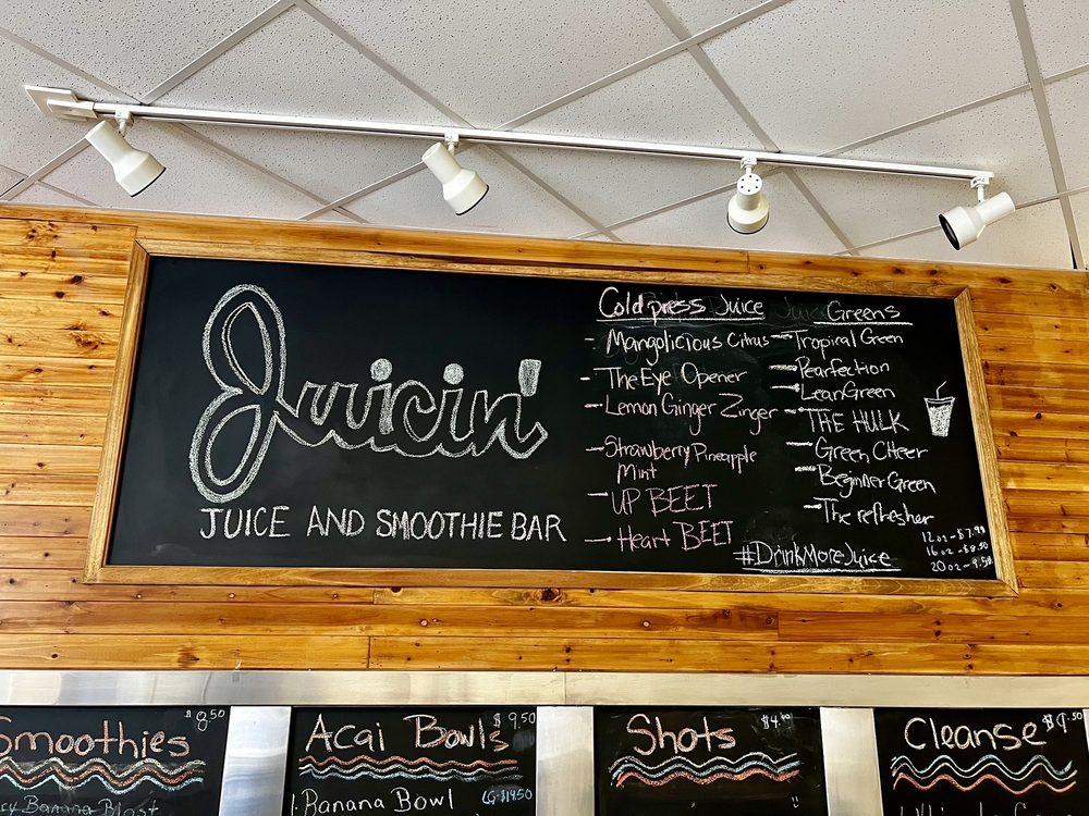 JUICIN’ JUICE AND SMOOTHIE BAR BAR Updated September 2024 99