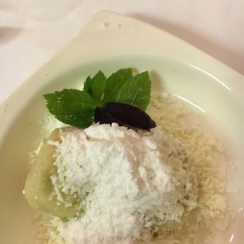 Restaurant Hotel Embassy - Zwetschgen mit Quark - plum dumplings with quark. - Czech Near Me - Karlovy Vary, KA Restaurant Hotel Embassy - Zwetschgen mit Quark - plum dumplings with quark. - Czech Near Me - Karlovy Vary, KA