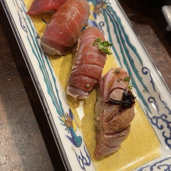 Ichika Izakaya - Tuna Lover (4Pc) (bluefin, Chu Toro, Zuke Chu Toro, and otoro) - Sushi Bars Near Me - San Bruno , California Ichika Izakaya - Tuna Lover (4Pc) (bluefin, Chu Toro, Zuke Chu Toro, and otoro) - Sushi Bars Near Me - San Bruno , California