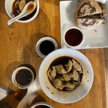Lao Peng You - Beef Rou Jia Mo Pork & Chive Dumplings - Chinese Near Me - Chicago, Illinois