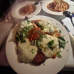 Chicken Parm with side of pasta